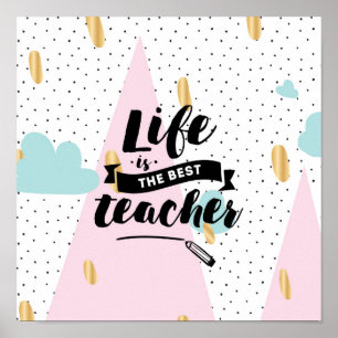 Póster La vida es el mejor profesor