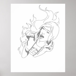 Póster La vida es extraña antes de la tormenta Chloe
