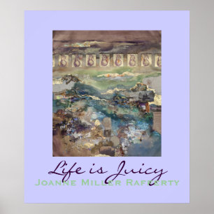 Póster La vida es jugosa Poster