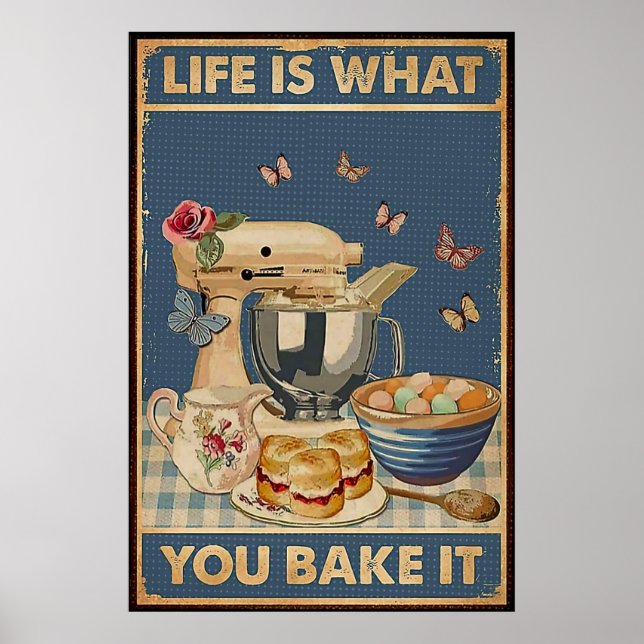 Póster La vida es lo que haces (Frente)