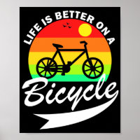 La Vida Es Mejor En Bicicleta