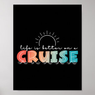 Póster La Vida Es Mejor En Las Vacaciones De Verano En Cr
