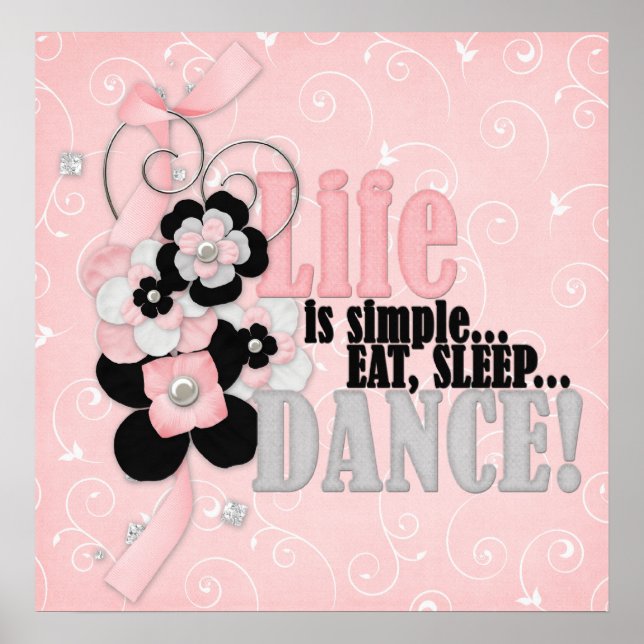 Póster La vida es simple (Frente)