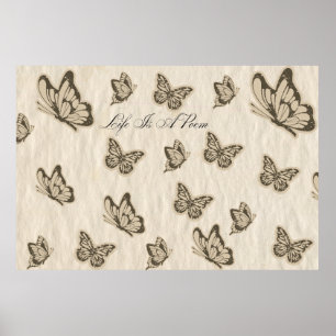 Póster La Vida Es Un Poema