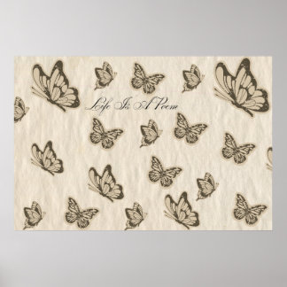 Póster La Vida Es Un Poema