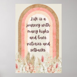 Póster La vida es un viaje,