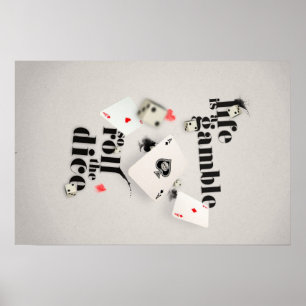 Póster La vida es una apuesta