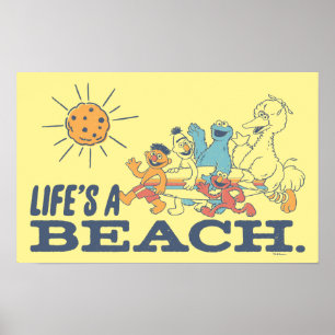 Póster La vida es una playa
