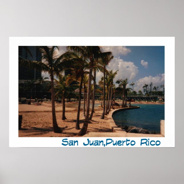 Póster La vida es una playa..... (Frente)