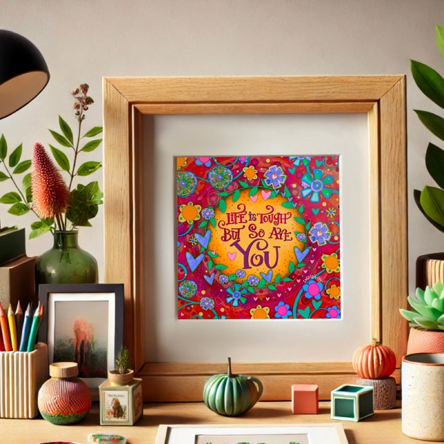 Póster La vida floral es una cita difícil Poster Inspirad (Subido por el creador)