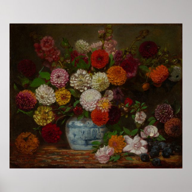 Póster La vida muerta de Delacroix (Frente)