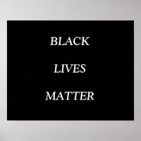 LA VIDA NEGRA IMPORTA, POSTER