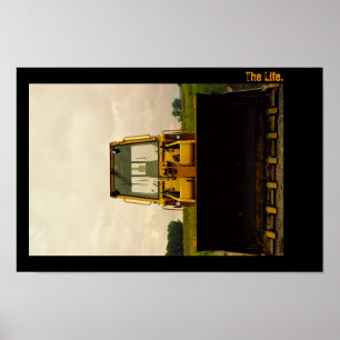 Póster La vida. Retrato de Tractor.