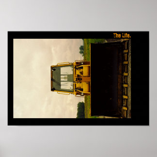 Póster La vida. Retrato de Tractor.