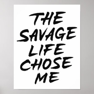 Póster La vida salvaje me eligió