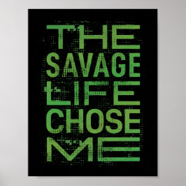 Póster La vida salvaje me eligió