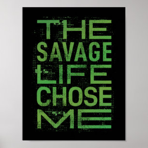 Póster La vida salvaje me eligió
