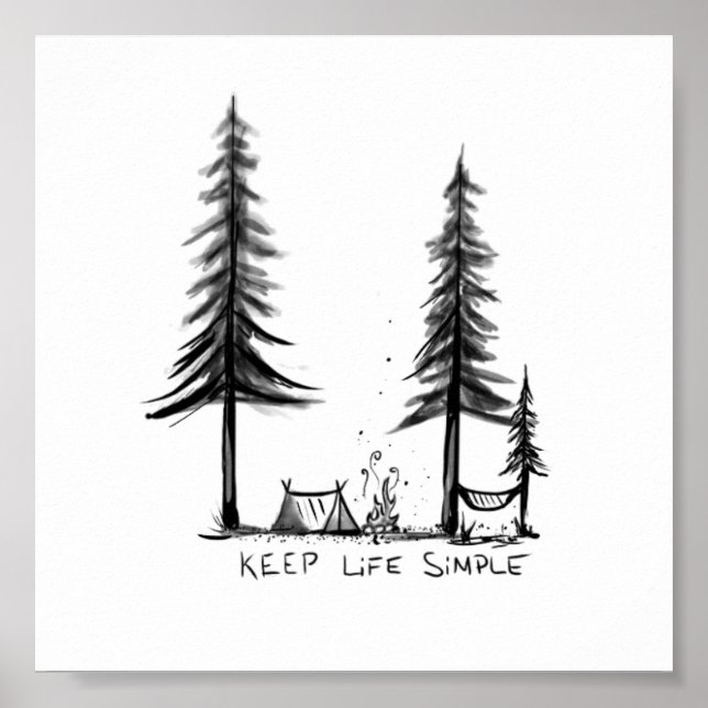 Póster La vida simple (Frente)