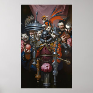 Póster La vida tejida de trivialidades