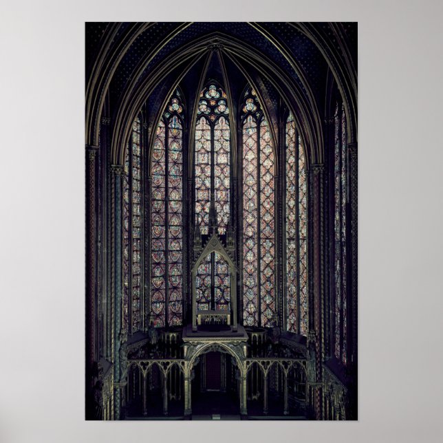 Póster La vidriera manchada (Frente)