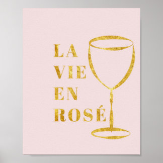Póster La vie en Rosa