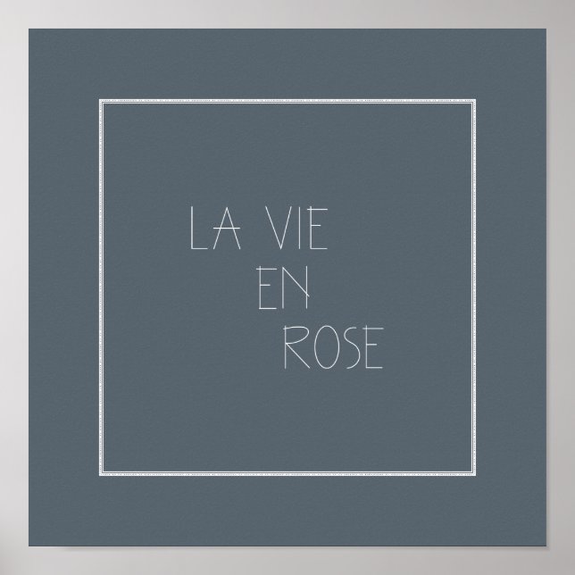 Póster La Vie En Rosa - La Vida En Rosa (Frente)