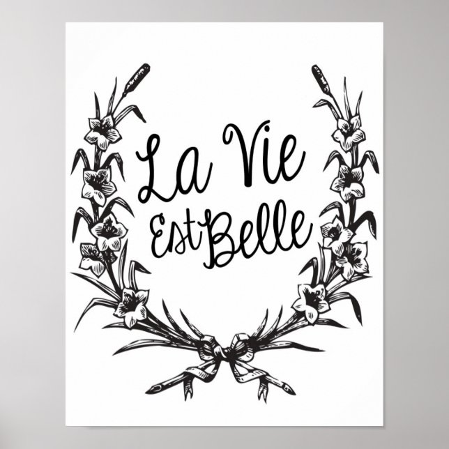 Póster La Vie Est Belle (Frente)