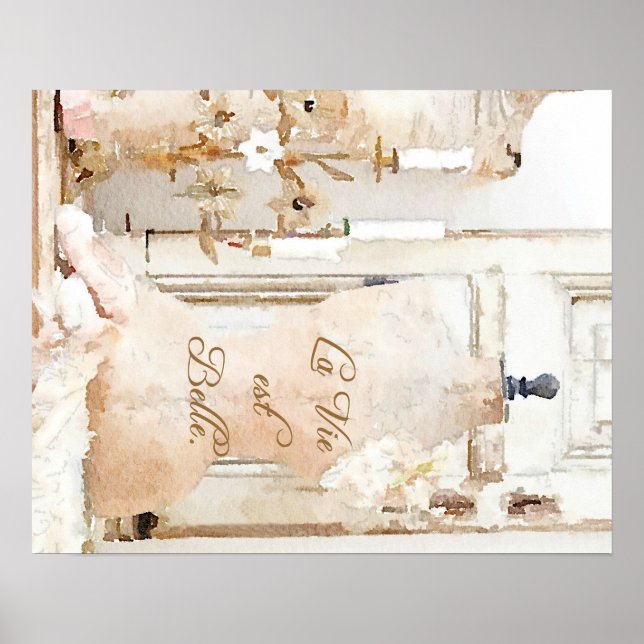 Póster La vie est Belle (Frente)