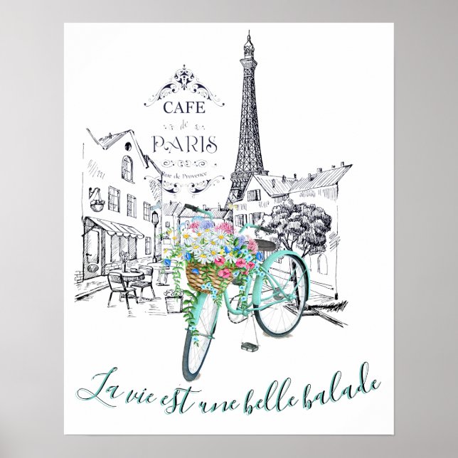 Póster La vie est une belle balade (Frente)