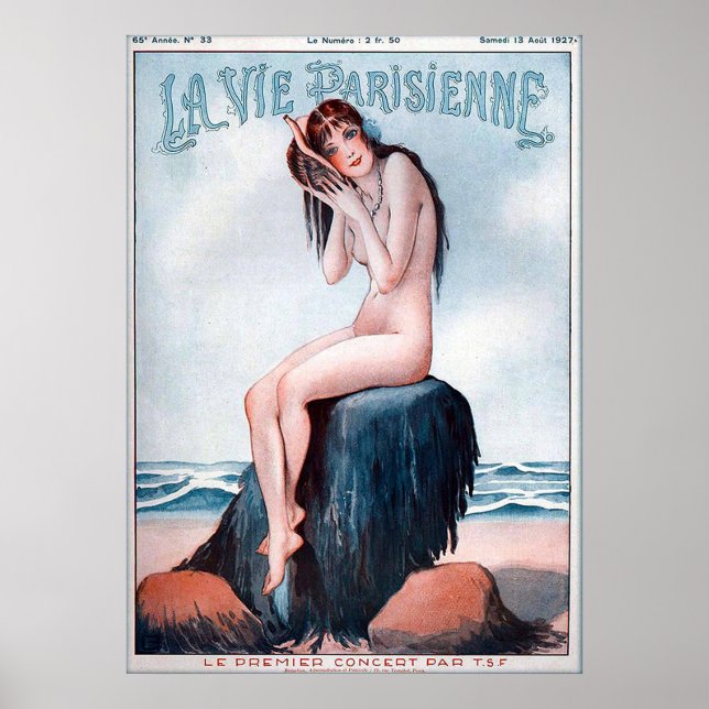 PÓSTER LA VIE PARISIENNE (Frente)