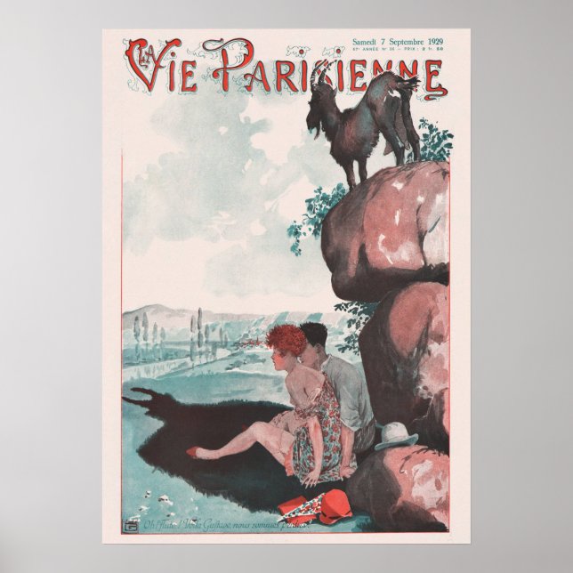 PÓSTER LA VIE PARISIENNE (Frente)