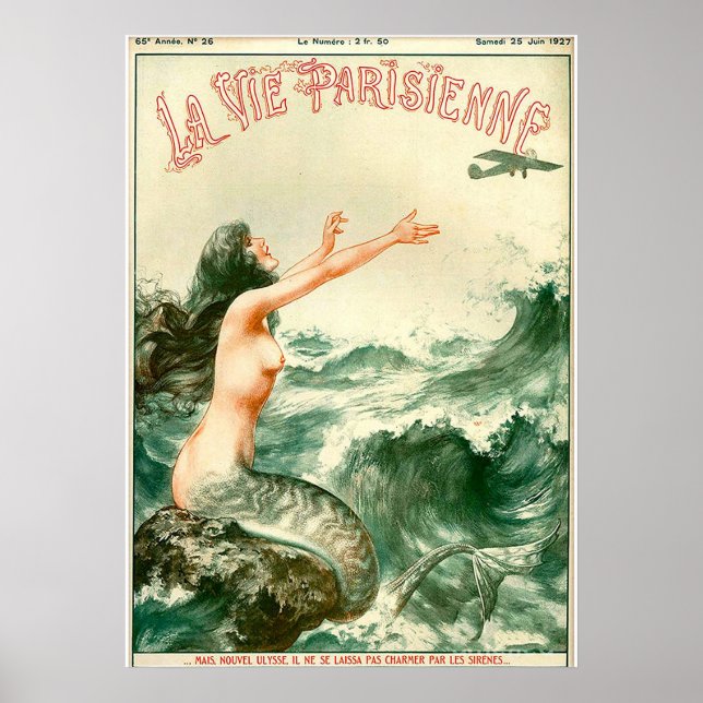 PÓSTER LA VIE PARISIENNE (Frente)