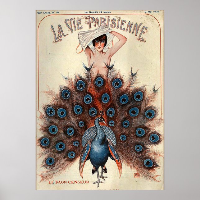 PÓSTER LA VIE PARISIENNE (Frente)