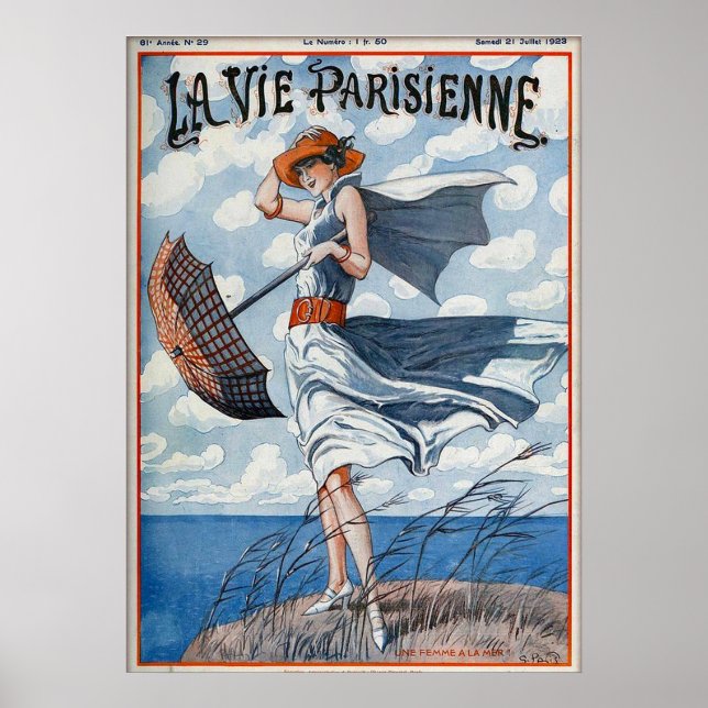 PÓSTER LA VIE PARISIENNE (Frente)