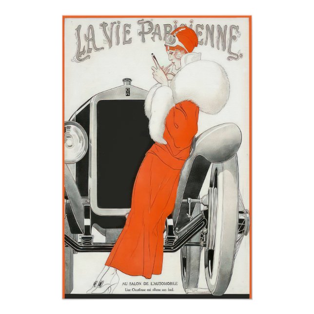 Póster La vie Parisienne (Anverso)