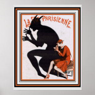 Póster La Vie Parisienne, Art Deco,  16 x 20 Poster