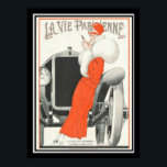 Póster La Vie Parisienne Art Deco Poster 12 x 16<br><div class="desc">Bonita carátula Art Déco de La Vie Parisienne.</div>