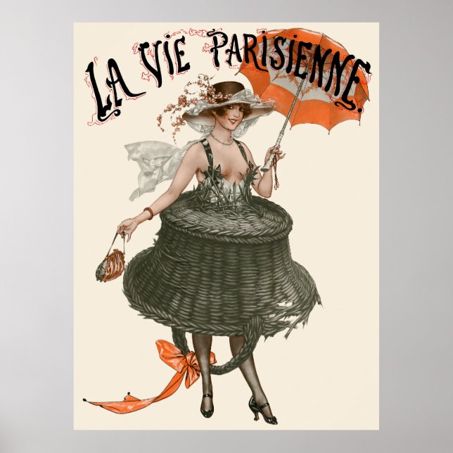Póster La Vie Parisienne - Braver la taxe, être à la mode (Frente)