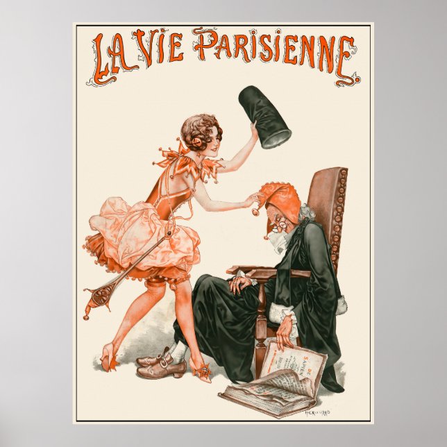 Póster La Vie Parisienne - Carnaval (Frente)