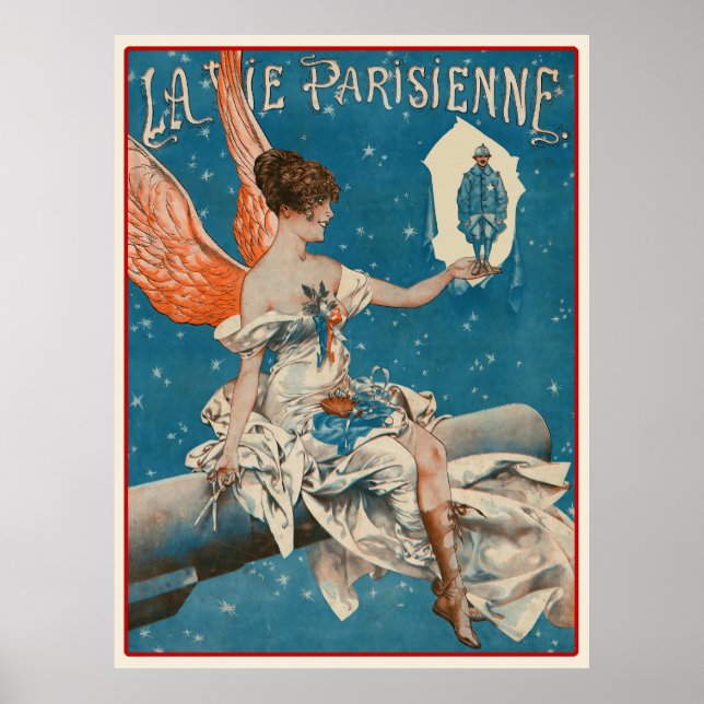 Póster La Vie Parisienne - Dans le ciel éWC (Frente)