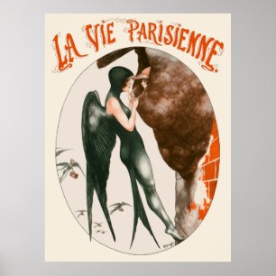 Póster La Vie Parisienne - La crise des logements