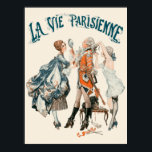 Póster La Vie Parisienne - La guerre en dentelles d'autre<br><div class="desc">La Vie Parisienne - La guerre en dentelles d'autrefois ...  Ilustracion de Chéri Hérouard</div>