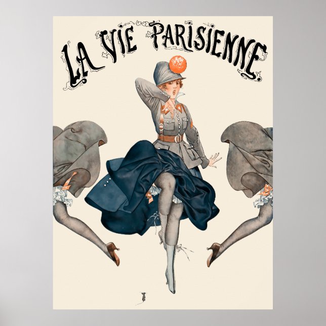 Póster La Vie Parisienne - La souris (Frente)