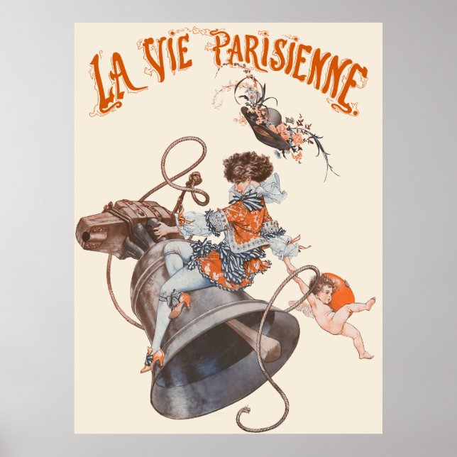 Póster La vie parisienne - Les cloches de Pâques no rame (Frente)