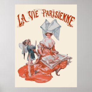 Póster La vie parisienne - Musique profane. Le galant mén