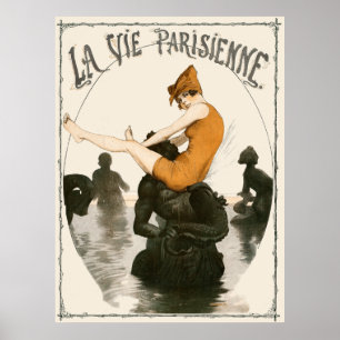 Póster La Vie Parisienne - Paris Port de Mer Concorde