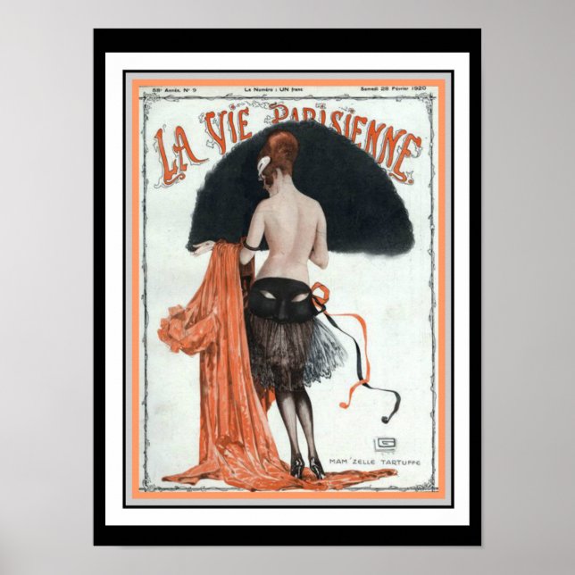 Póster La Vie Parisienne Poster de la cubierta de la cose (Frente)