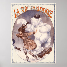 Póster La Vie Parisienne - Sauve Qui Peut! Voici L'Hiver
