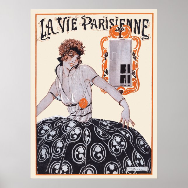 Póster La Vie Parisienne - Septiembre de 1920 (Frente)