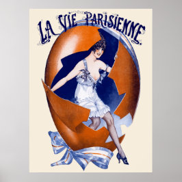 Póster La Vie Parisienne - Un Cadeau des Cloches